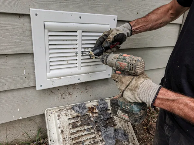 Dryer Vent Cover Replacement in Millbury