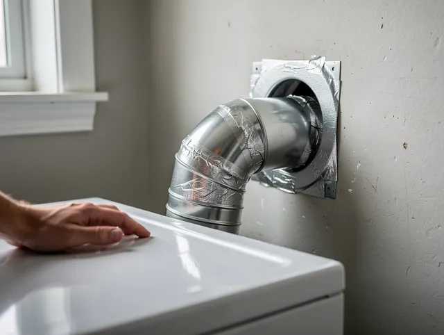Millbury Dryer Vent Cleaning expert performing professional dryer vent repair and installation in Millbury