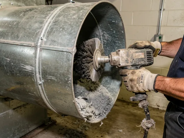 Industrial-grade dryer vent cleaning by Millbury Dryer Vent Cleaning in Millbury