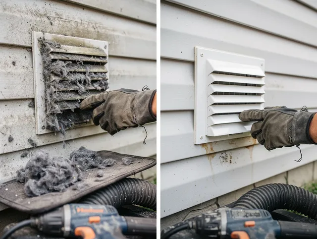 Residential dryer vent cleaning by Millbury Dryer Vent Cleaning in Millbury